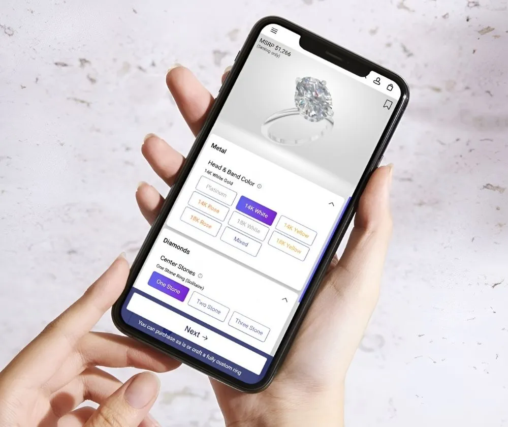 Create Rings at AT. Thomas Jewelers