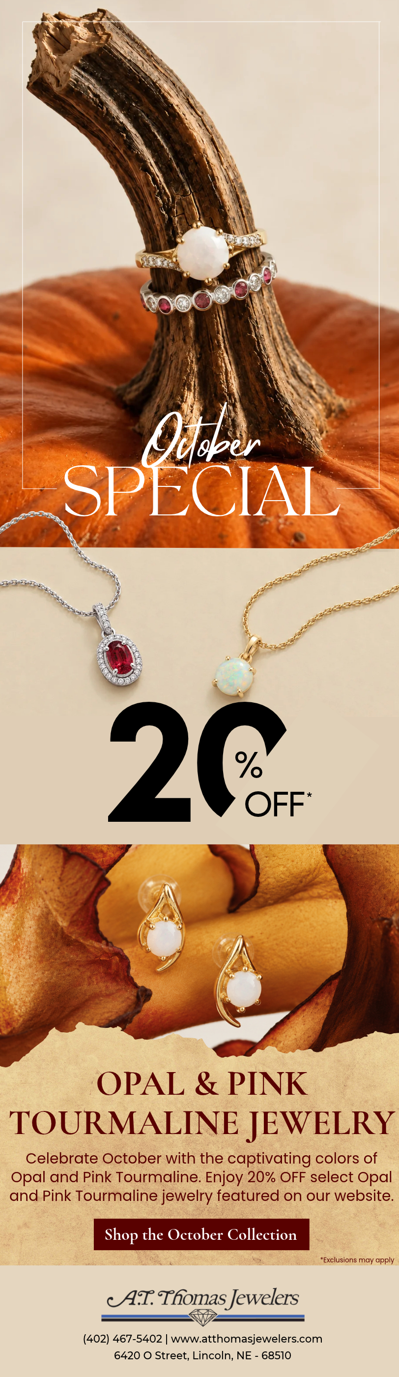 Opal - October Birthstone Jewelry