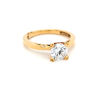 Picture of Rose Gold Diamond Solitaire Semi Mount
